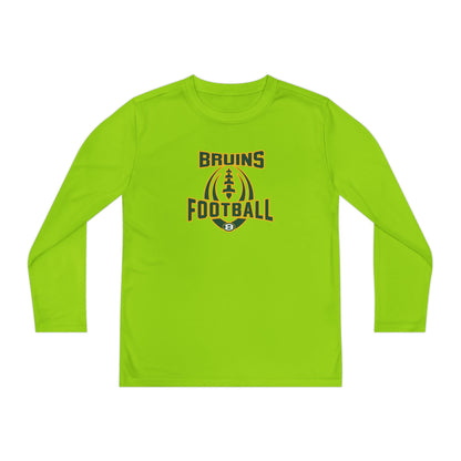 Youth Bruin Ultimate Football Graphic Competitor Performance Long Sleeve Tee