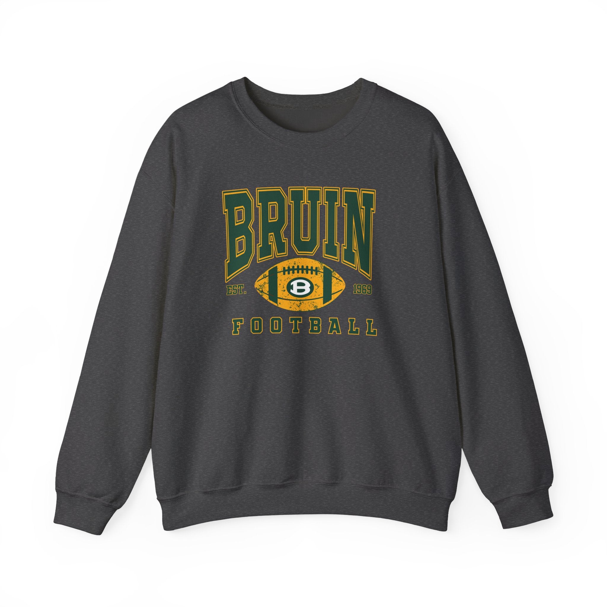 Adult Unisex Bruin Football Heritage Graphic Sweatshirt