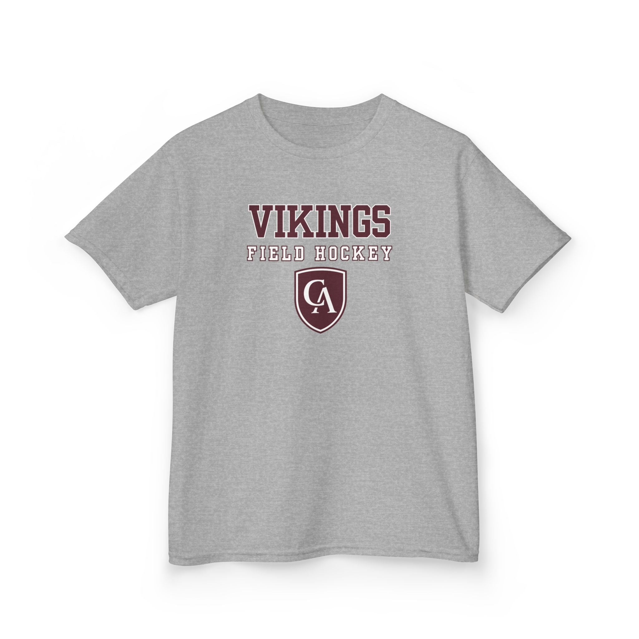 Youth Columbus Academy Vikings Field Hockey Graphic Short Sleeve Gildan Heavy Tee