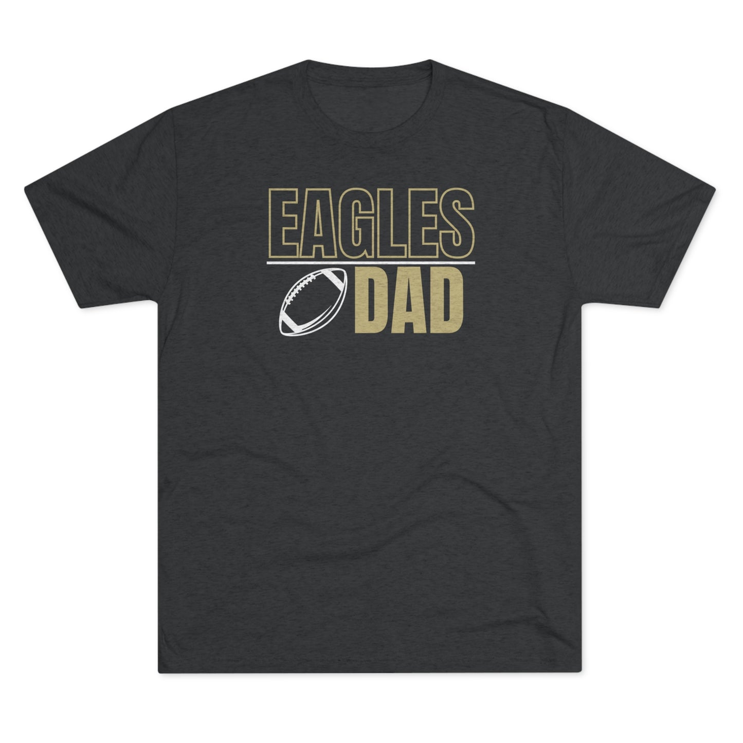 Men's Super Soft Football Dad Short Sleeve Graphic Tee - New Albany Eagles