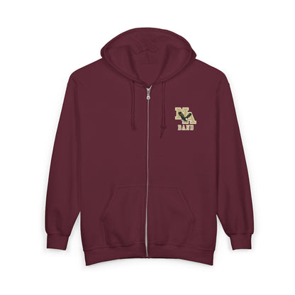 Adult Unisex NAHS Marching Band Eagle Graphic Full-Zip Sweatshirt