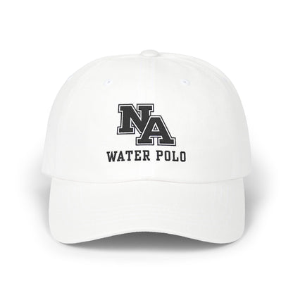New Albany Water Polo Classic Black Logo Embroidered Dad Cap