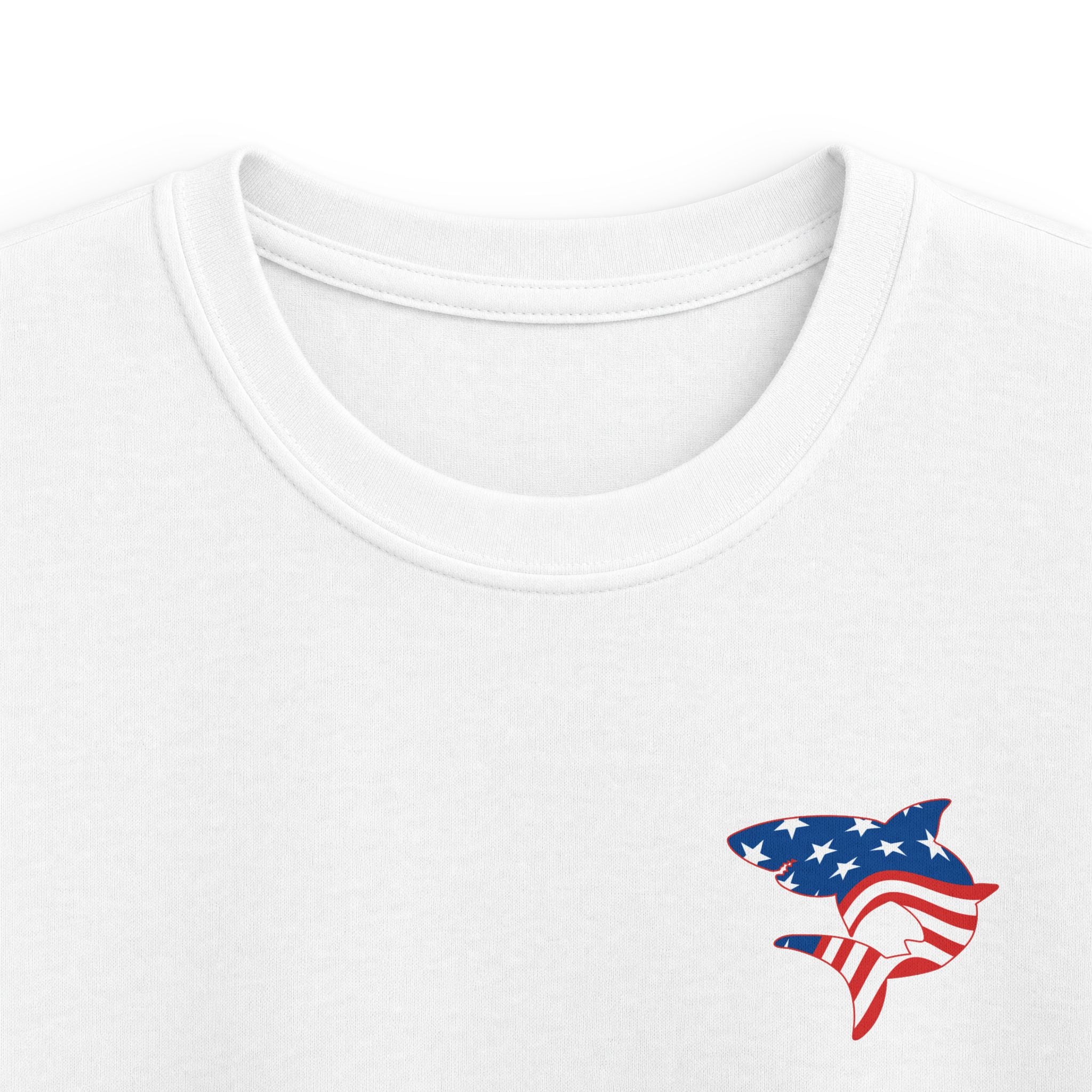 Youth South Hills Swim Club Patriotic Graphic Short Sleeve Gildan Softstyle Tee