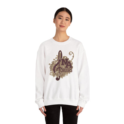 Adult Unisex Floral Medley Choirs Graphic Sweatshirt