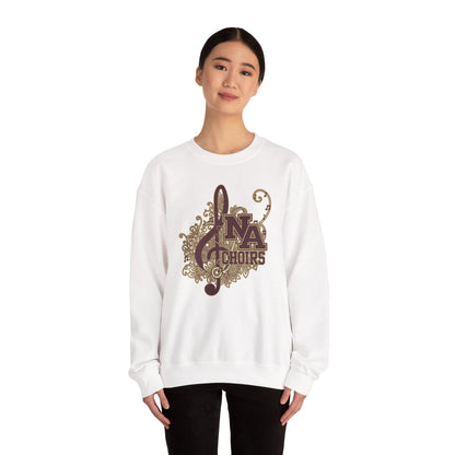 Adult Unisex Floral Medley Choirs Graphic Sweatshirt