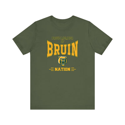 Adult Unisex Bruin Nation Graphic Short Sleeve Soft Tee