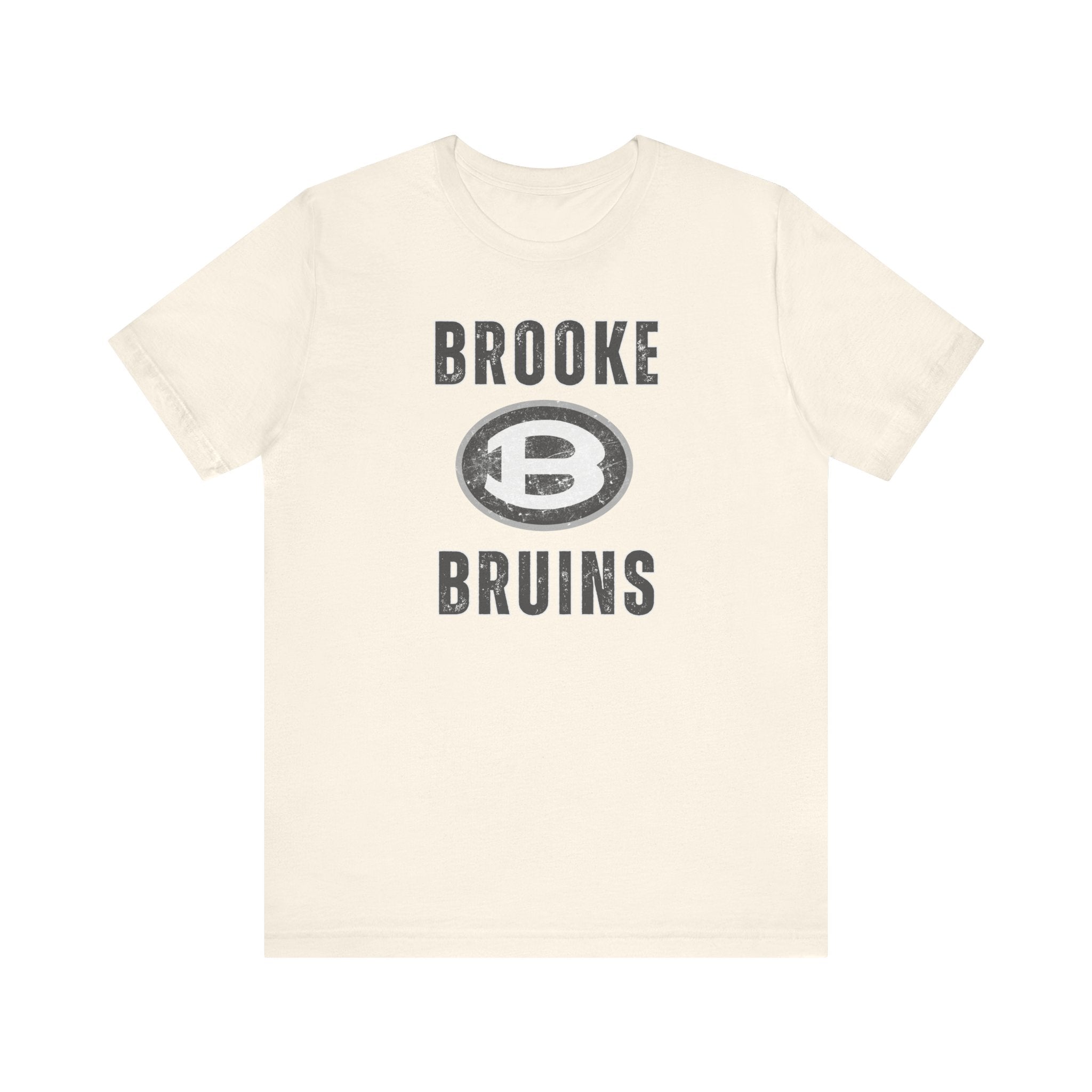 Adult Unisex Brooke Bruins Vintage Distressed Graphic Short Sleeve Soft Tee