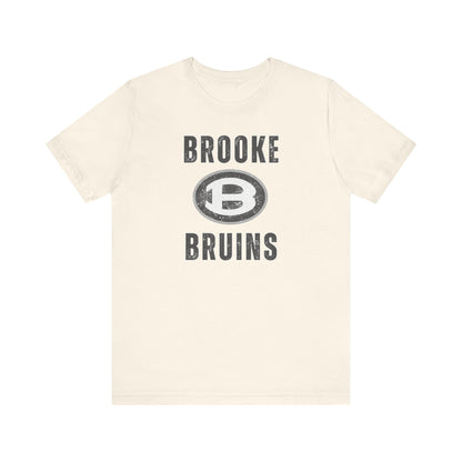 Adult Unisex Brooke Bruins Vintage Distressed Graphic Short Sleeve Soft Tee