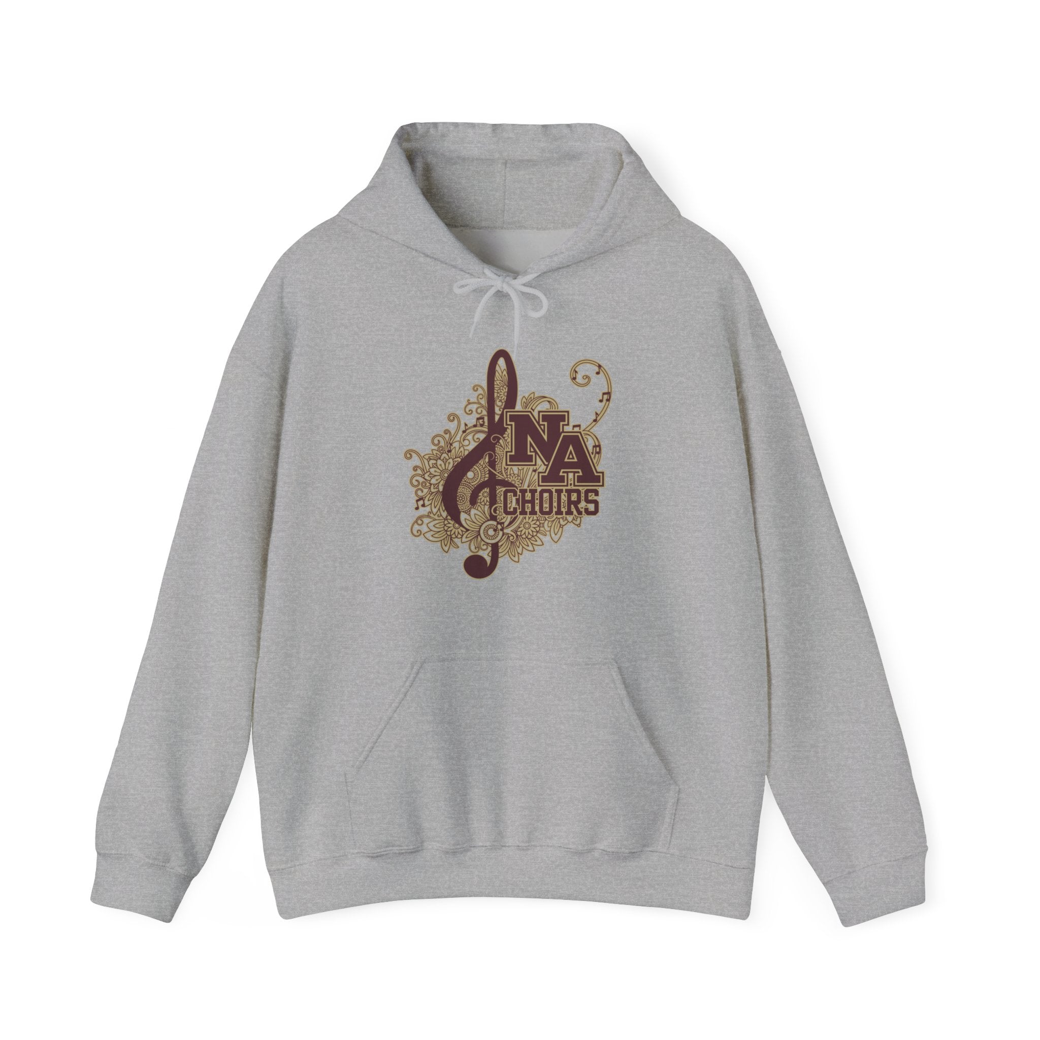 Adult Unisex Floral Medley Choirs Graphic Hoodie