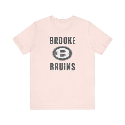 Adult Unisex Brooke Bruins Vintage Distressed Graphic Short Sleeve Soft Tee