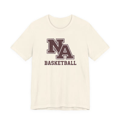 Adult Unisex New Albany Basketball Vintage Vibe Logo Graphic Short Sleeve Soft Tee