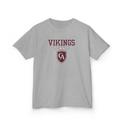 Youth Columbus Academy Vikings Tennis Graphic Short Sleeve Gildan Heavy Tee