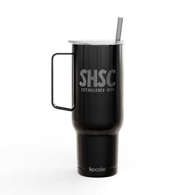 South Hills Swim Club SHSC Ombre Engraved 40oz Insulated Tumbler with Lid