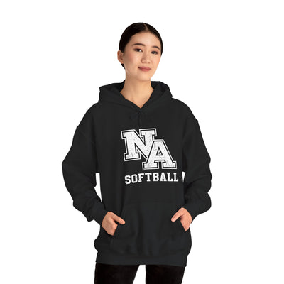 Adult Unisex New Albany Softball Vintage Vibe Logo Graphic Hoodie