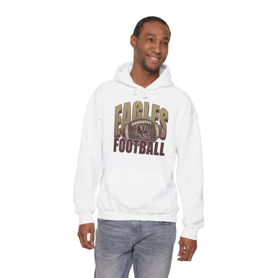 Adult Unisex New Albany First-Down Distressed Football Graphic Hoodie