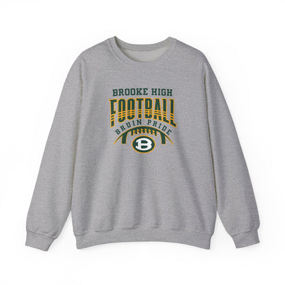 Adult Unisex Bruin Pride Football Graphic Sweatshirt