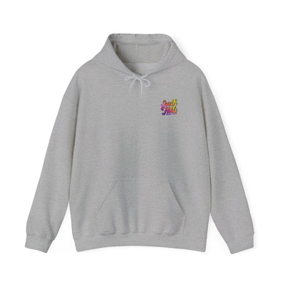 Adult Unisex South Hills Swim Club Sunset Script Graphic Hoodie