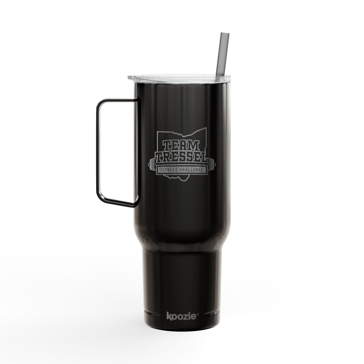 Team Tressel Fitness Challenge Engraved 40oz Insulated Tumbler with Lid