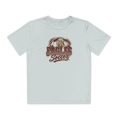 Youth New Albany Eagles Ombre Soccer Graphic Sport-Tek Competitor Performance Tee