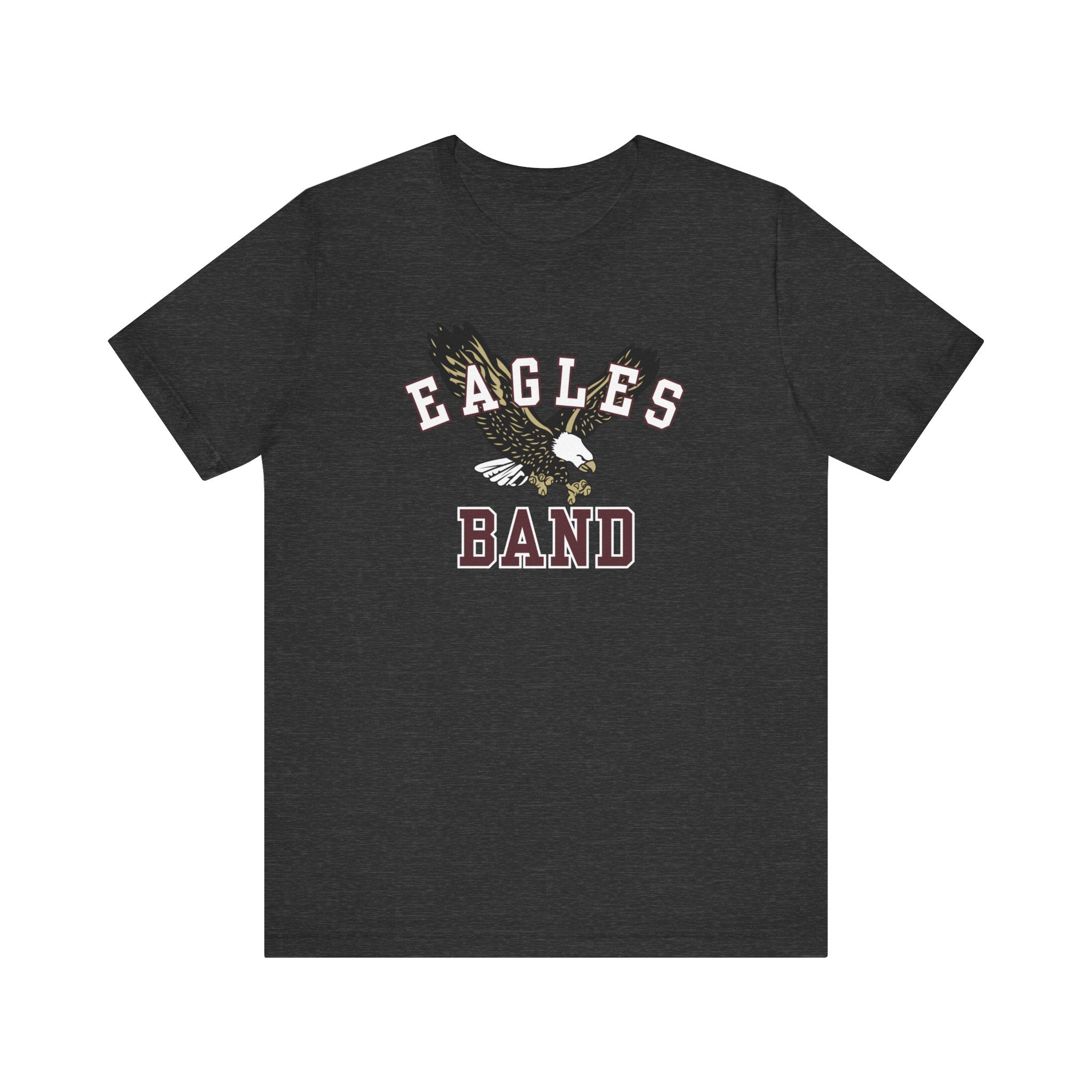 Adult Unisex Flying Band Eagle Graphic Short Sleeve Soft Tee