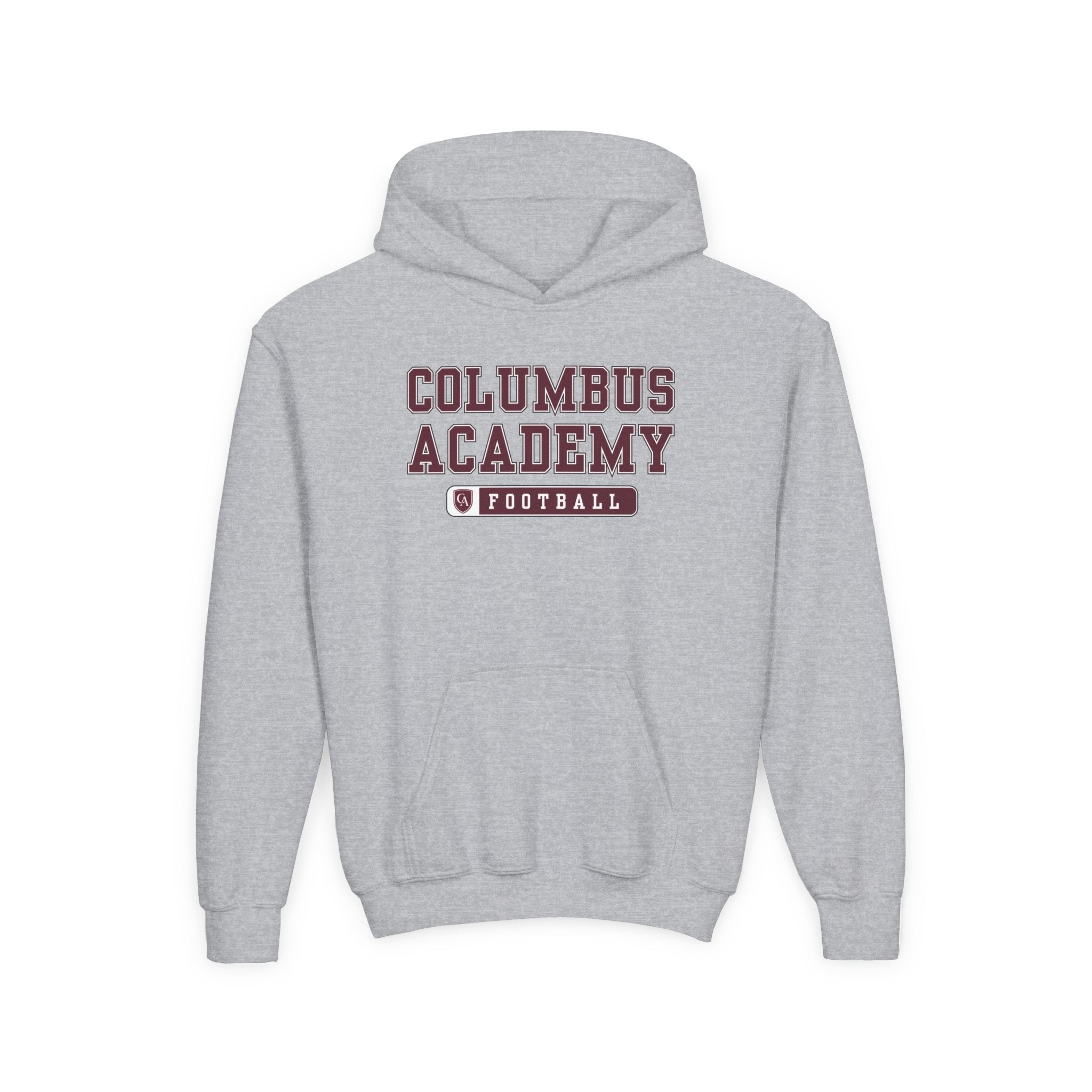 Youth Columbus Academy Football Graphic Hoodie