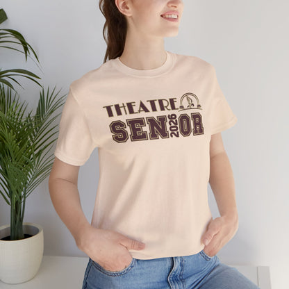 Adult Unisex Theatre Senior Graphic Short Sleeve Soft Tee