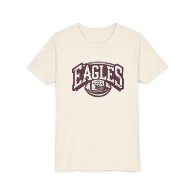 Youth New Albany Eagles Football Motion Graphic Short Sleeve Soft Tee