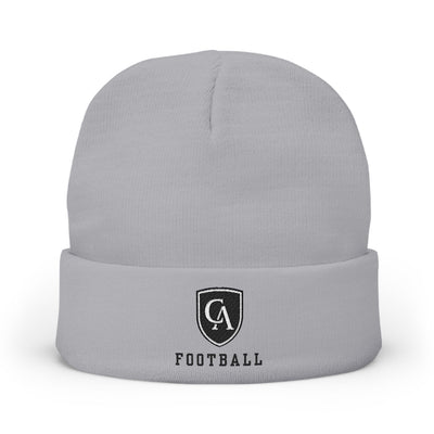 Adult Unisex Columbus Academy Vikings Football Black Embroidered Knit Hat