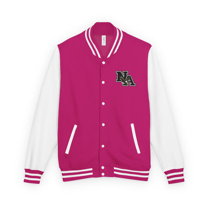 Adult Unisex Heavyweight Varsity Jacket - PINK OCTOBER