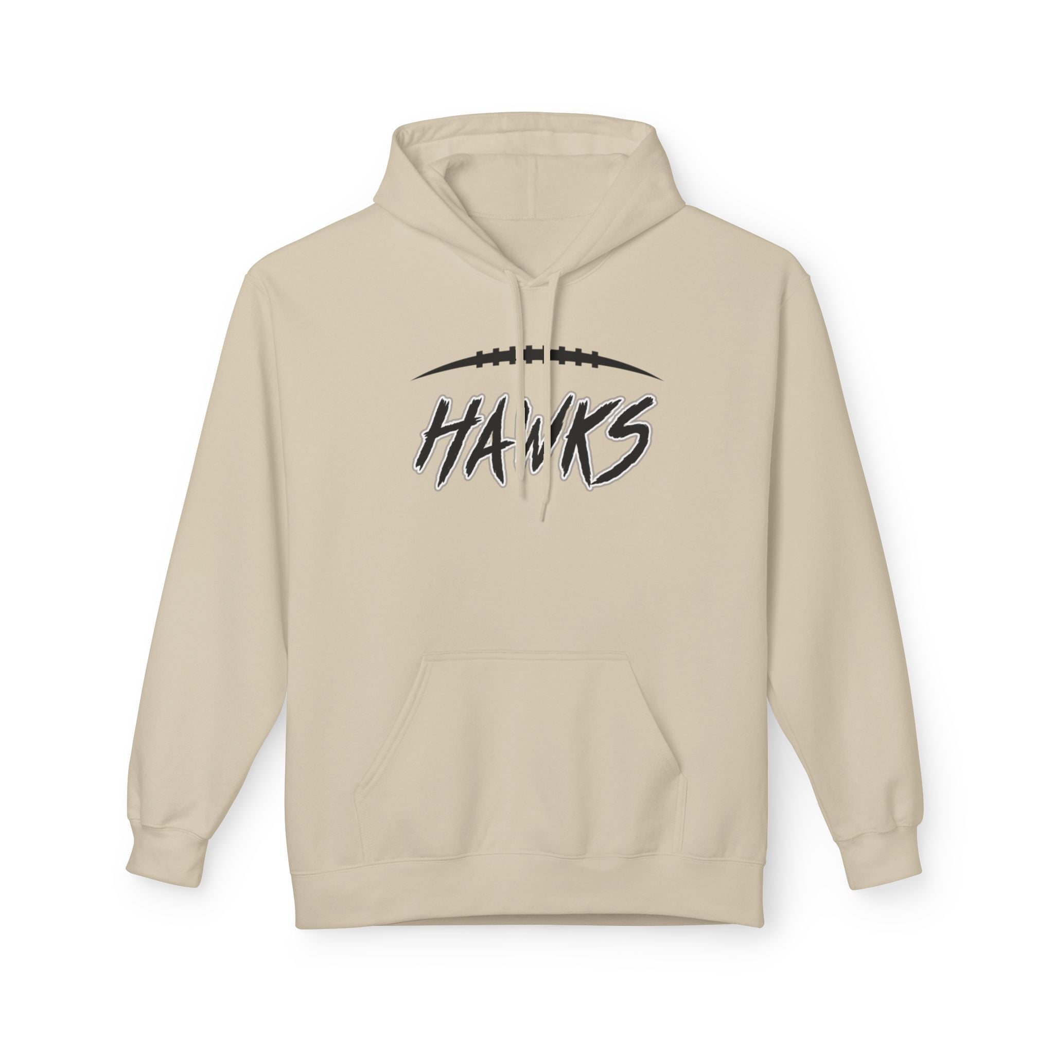 Adult Unisex Westerville Central Fighting Football Hawks Graphic Soft Style Hoodie