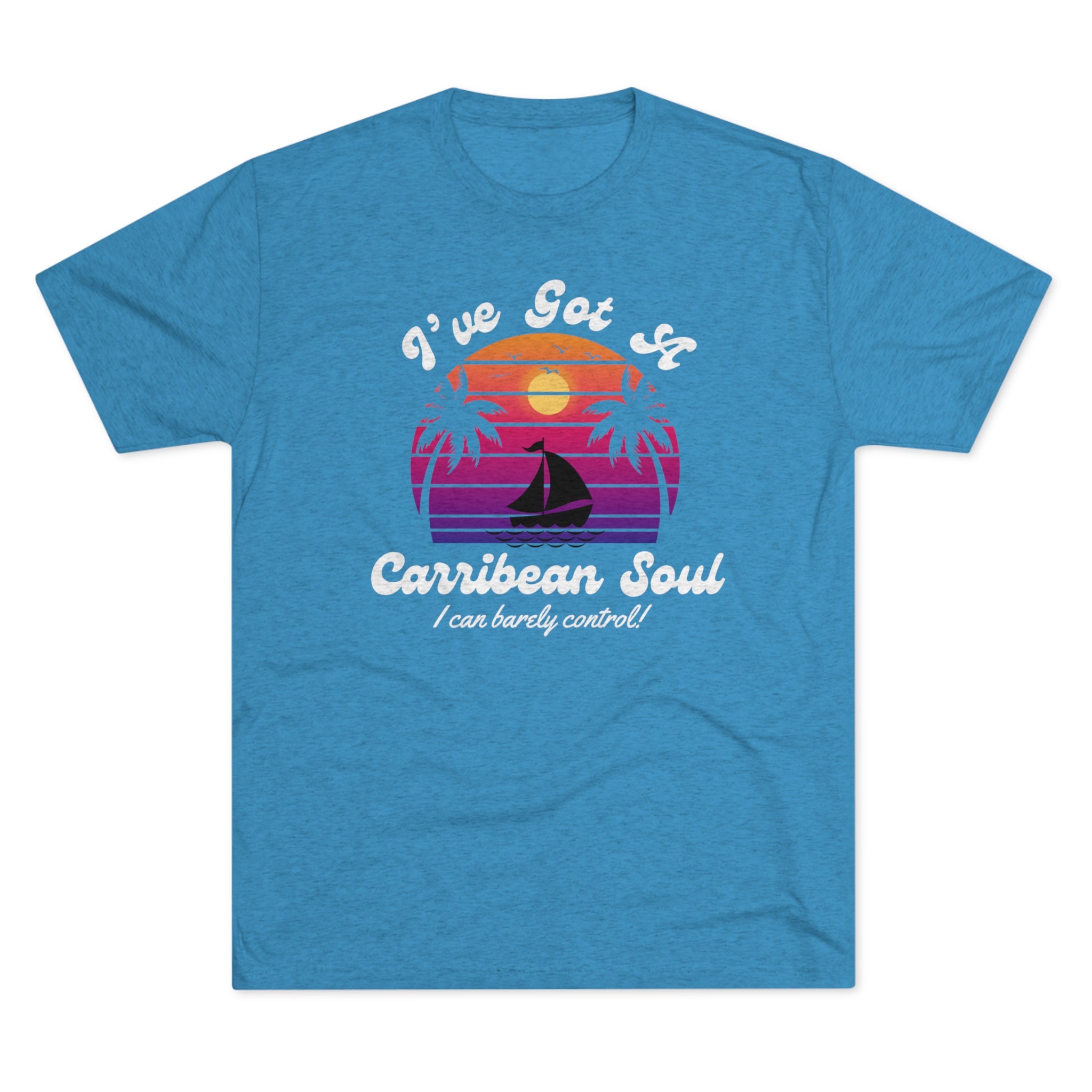 Adult Unisex Carribean Soul Super Soft Short Sleeve Tee