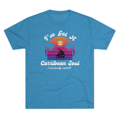 Adult Unisex Carribean Soul Super Soft Short Sleeve Tee