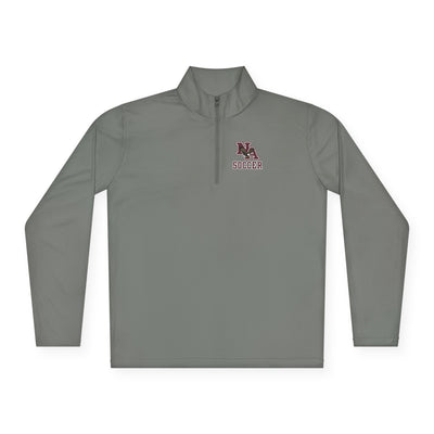 Adult Unisex New Albany Classic Maroon Soccer Logo Graphic Sport-Tek Quarter Zip Pullover