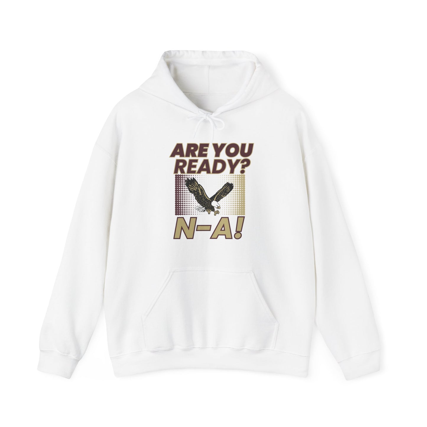Adult Unisex Eagles Ready Graphic Hoodie- New Albany Eagles