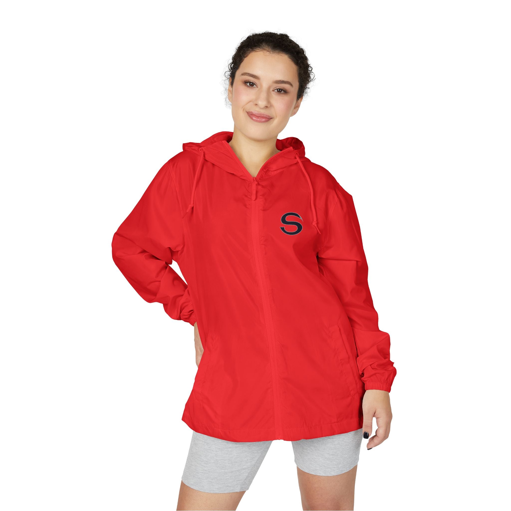 Adult Unisex Stingers Softball S Logo Graphic Windbreaker Jacket