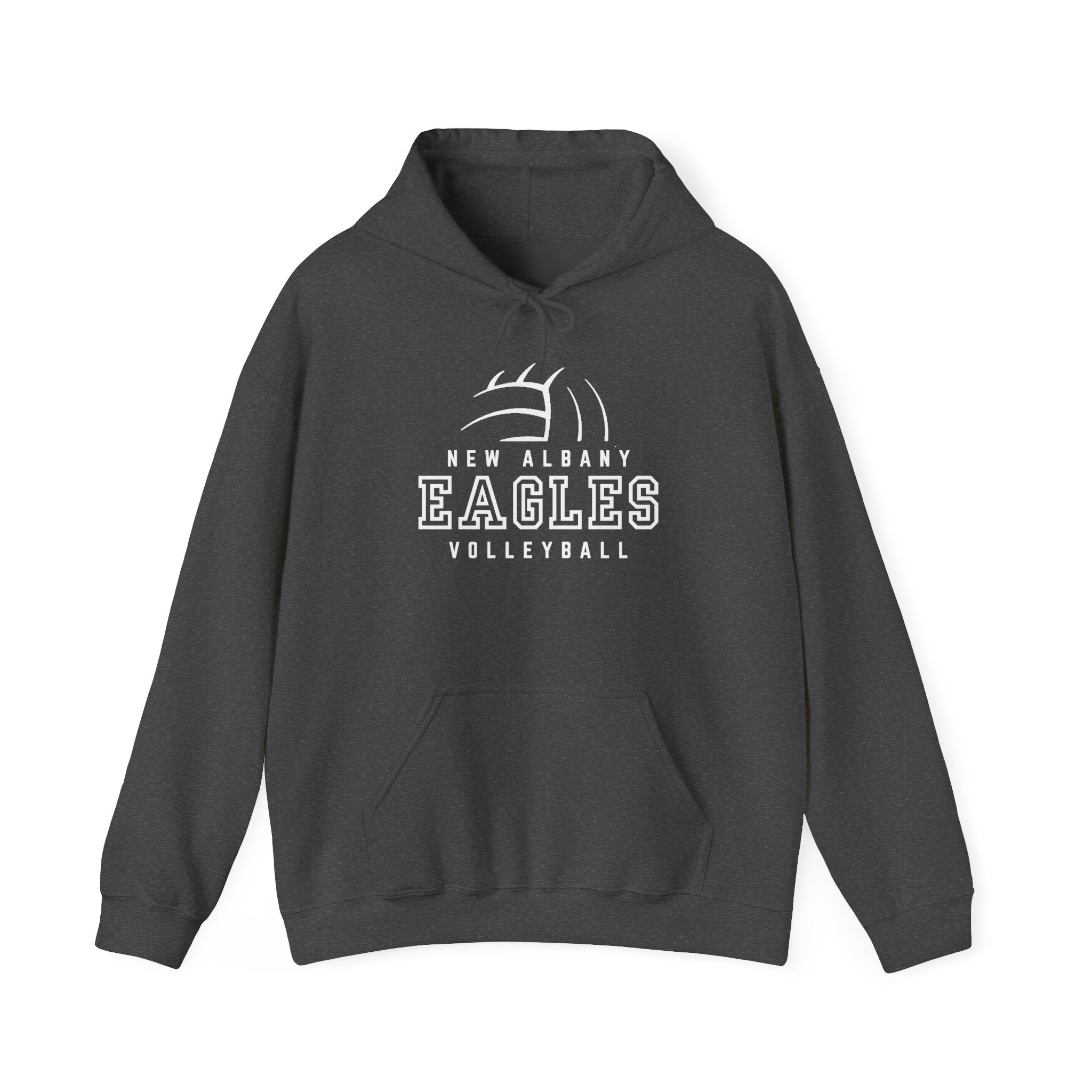 Copy of Adult Unisex New Albany Eagles Victory Volleyball Graphic Hoodie