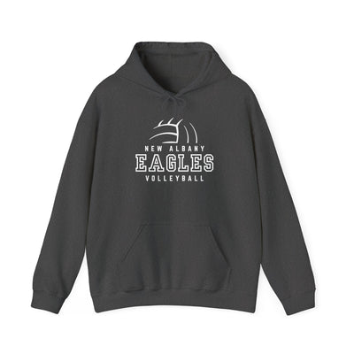 Copy of Adult Unisex New Albany Eagles Victory Volleyball Graphic Hoodie