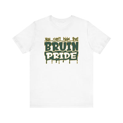 Adult Unisex Bruin Pride Drip Graphic Short Sleeve Soft Tee