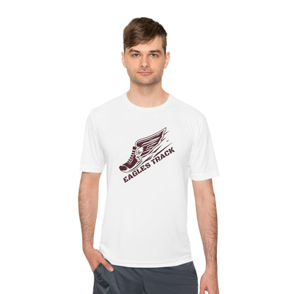 Adult Unisex Track & Field Short Sleeve Performance Tee - New Albany Eagles