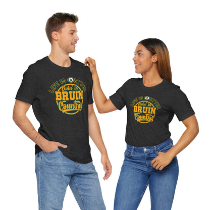 Adult Unisex Bruin Country Graphic Short Sleeve Soft Tee