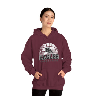 Adult UnisexNew Albany Eagles Spike it Graphic Hoodie