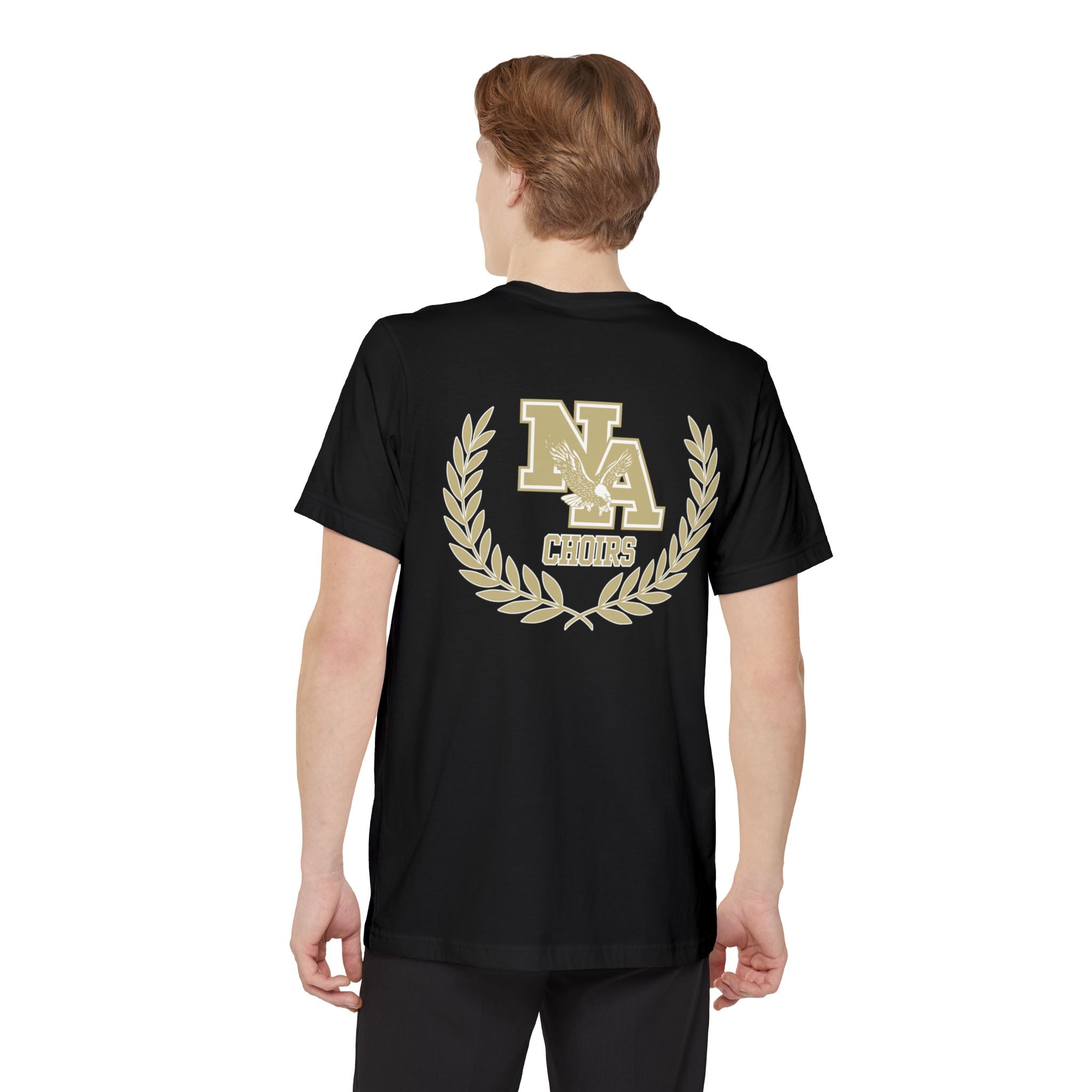 Adult Unisex New Albany Choirs Crest Graphic Pocket T-shirt