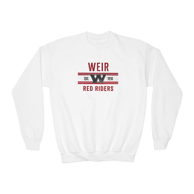 Youth Weirton Distressed Heritage Graphic Gildan Heavy Blend Sweatshirt