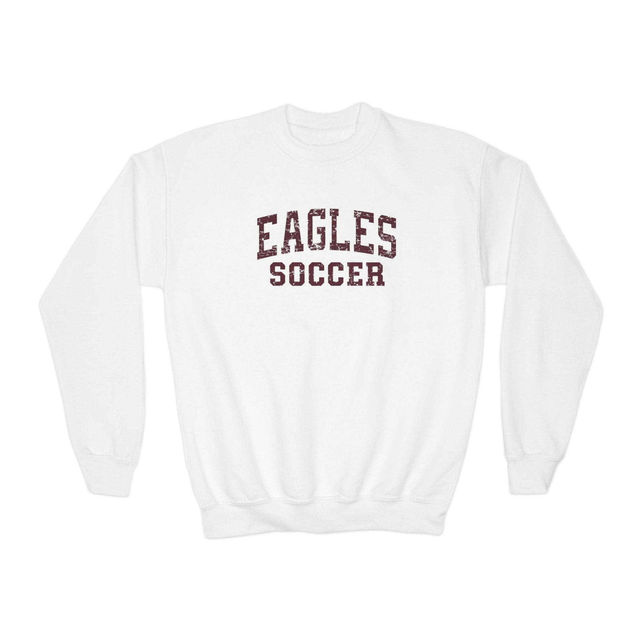 Youth New Albany Eagles Soccer Vintage Distressed Graphic Sweatshirt