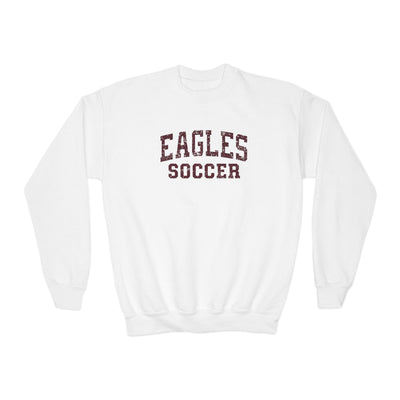 Youth New Albany Eagles Soccer Vintage Distressed Graphic Sweatshirt