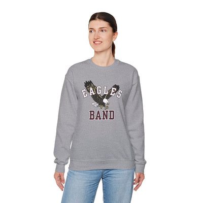 Adult Unisex Flying Band Eagle Graphic Sweatshirt
