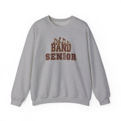 Adult Unisex Band Senior Musical Note Graphic Sweatshirt