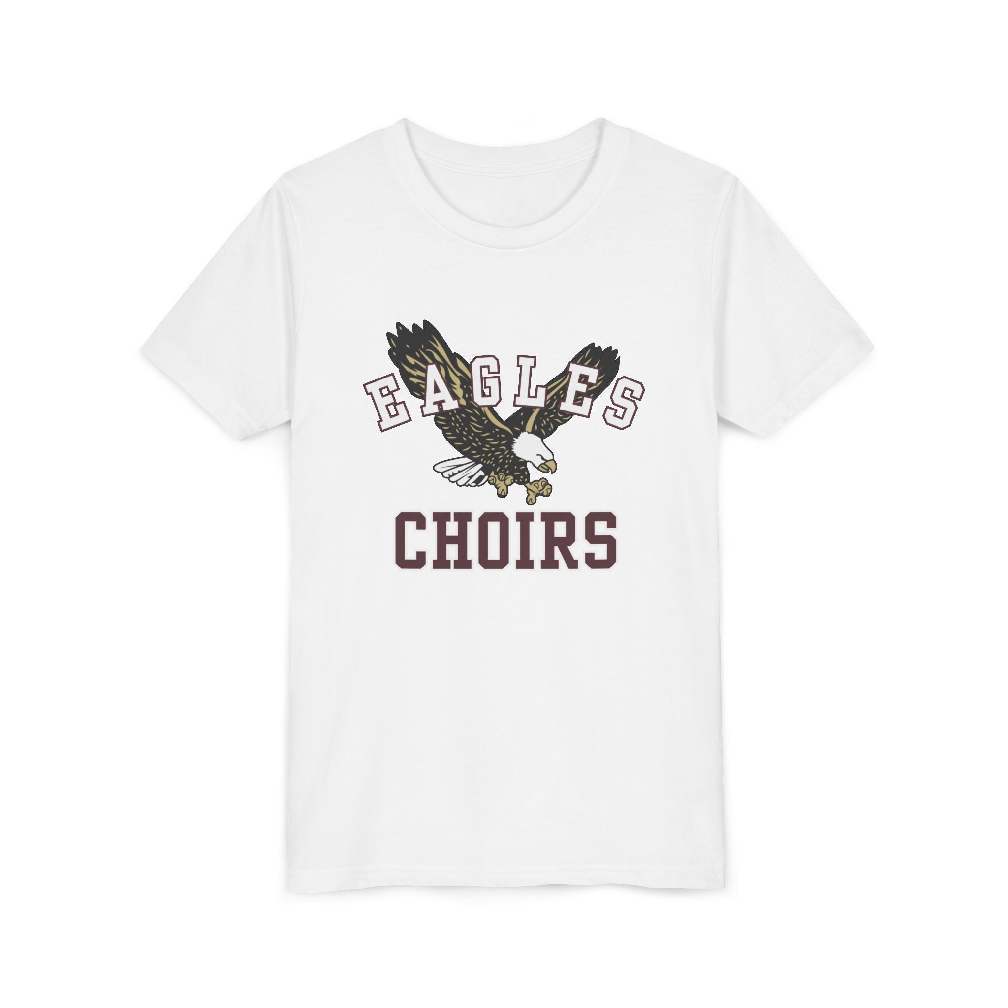 Youth Flying Choirs Eagle Graphic Short Sleeve Soft Tee