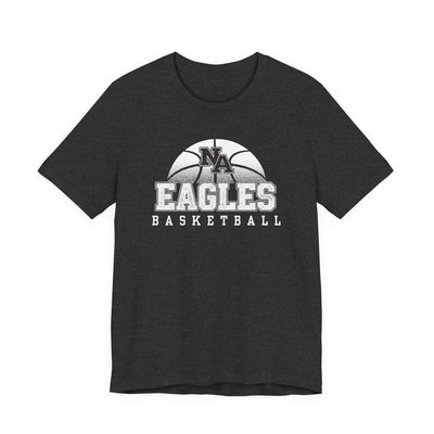 Adult Unisex New Albany Eagles Basketball Fast Break Graphic Short Sleeve Soft Tee