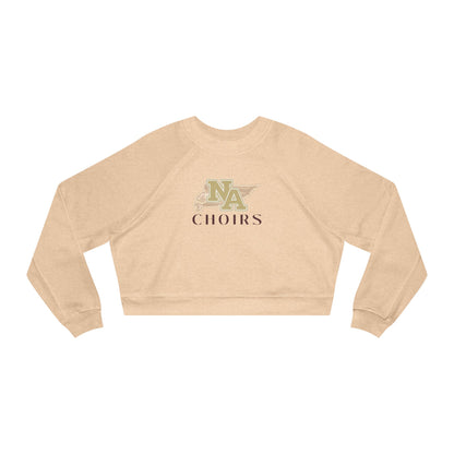 Women's NA Choirs Classic Logo Graphic Cropped Fleece Sweatshirt